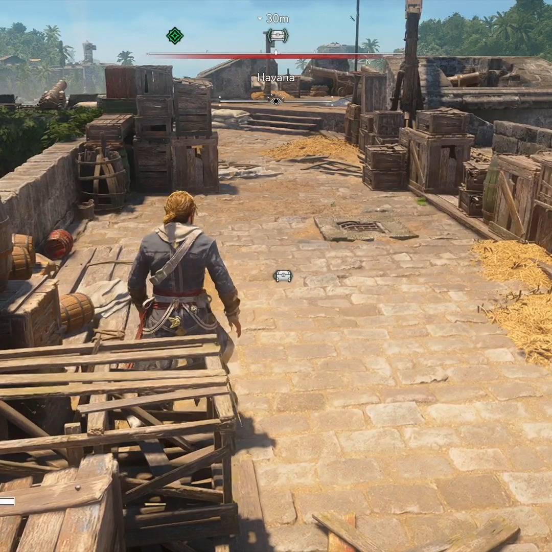 How To Get The Havana Fort 224 595 Chest #assassinscreed