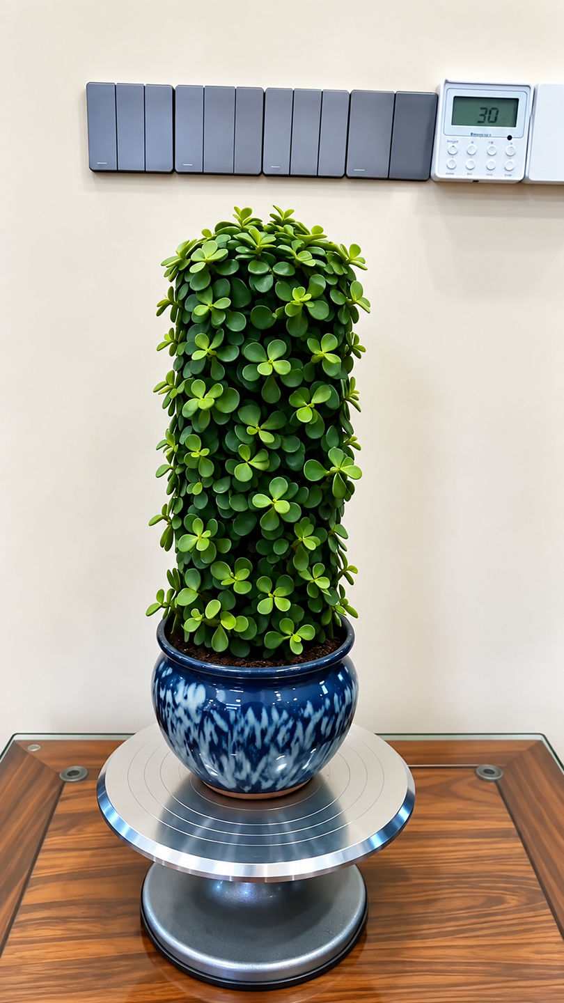 Jade Plant Pillar Shape! #GardeningTips #PlantingTips
