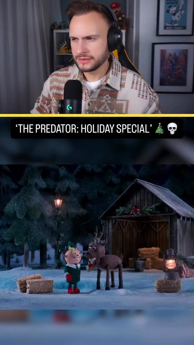 ‘THE PREDATOR: HOLIDAY SPECIAL’ 🤣 I found this on the internet and I’m ...