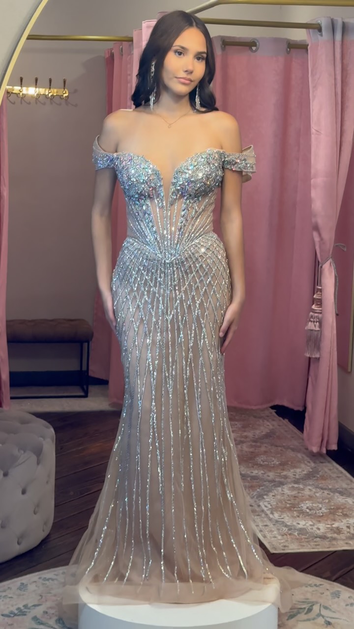 evening dresses houston tx plus size formal dresses houston tx Ever-Pretty Inclusive Glamorous Sequin Ruffle Sleeve Maxi Evening Dress eShakti Women's Denim Sleeveless Size:Pant Size 44 (Belt Size 46) Dusty Blue inseam