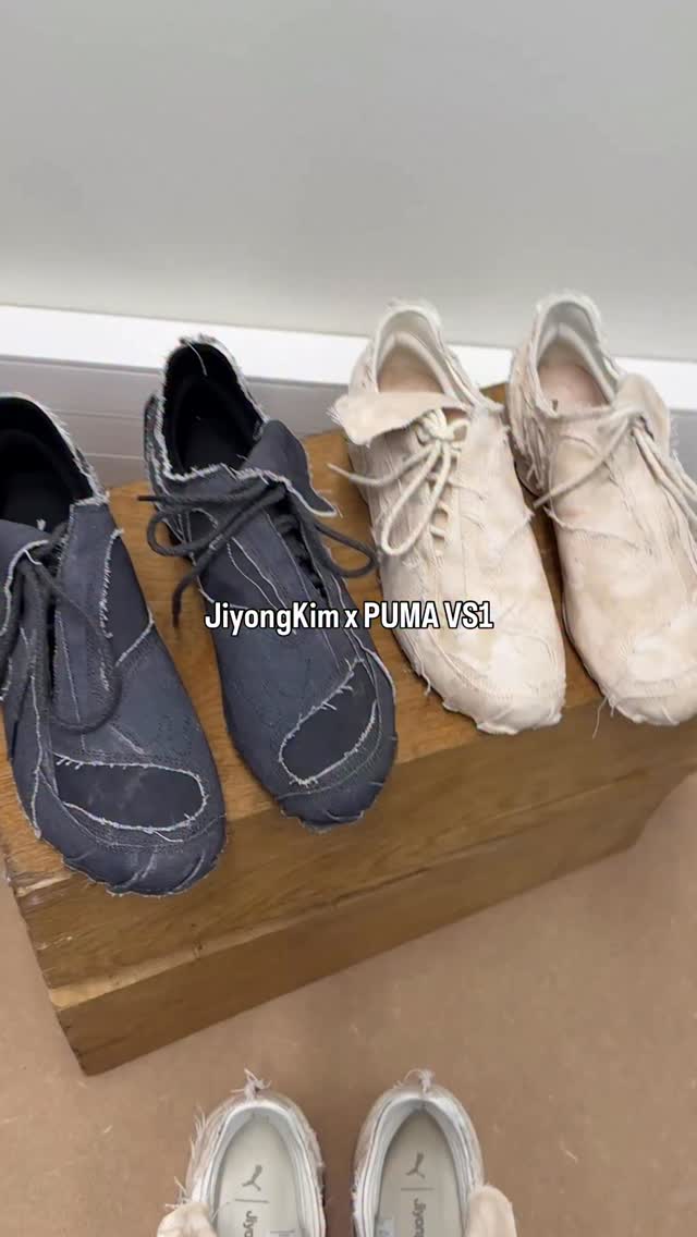 Closer look at JiyongKim x @puma VS1 | HYPEBEAST