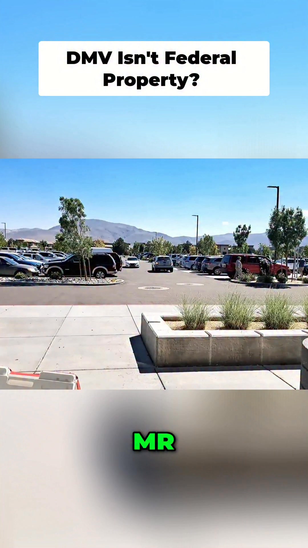 heated debate breaks out over whether a DMV is federally owned. One ...