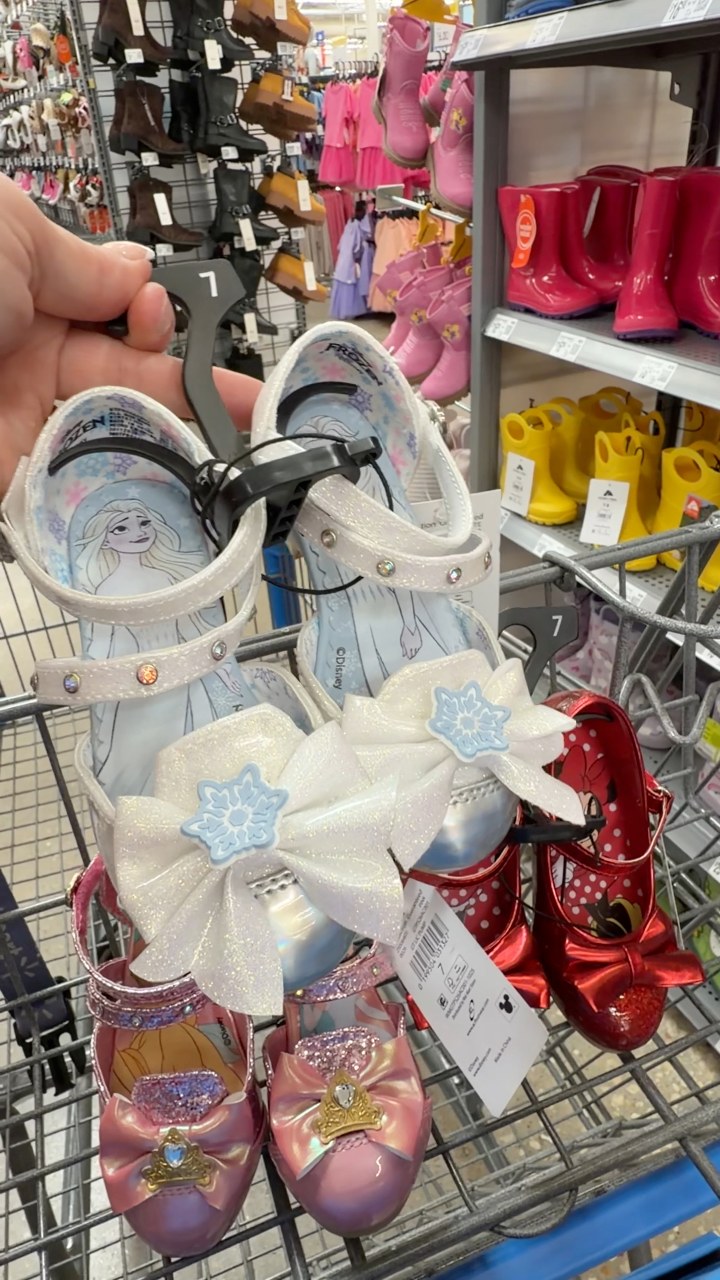 dress up shoes princess 3pc Premium Set - 1 Inch Heel Slip-On Sandal Heels A wave of Cinderellas wand commands a kingdom of enchantment Princess Dress Up Shoes -