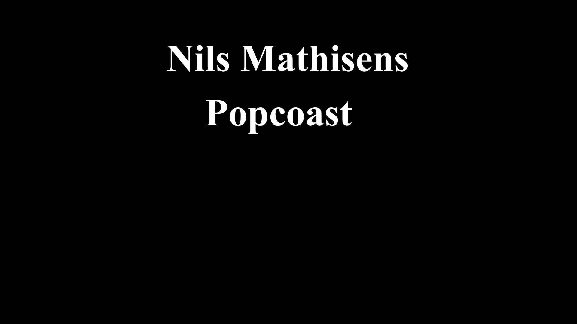 Få med deg Popcoast med Nils Mathisen på Sanden Scene idag fredag 