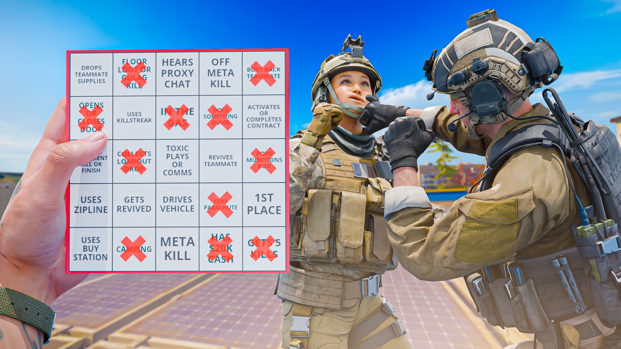 ファンシー・フラッシュ　日本語 Warzone Bingo after the update is wild! 😬 #callofduty #warzone