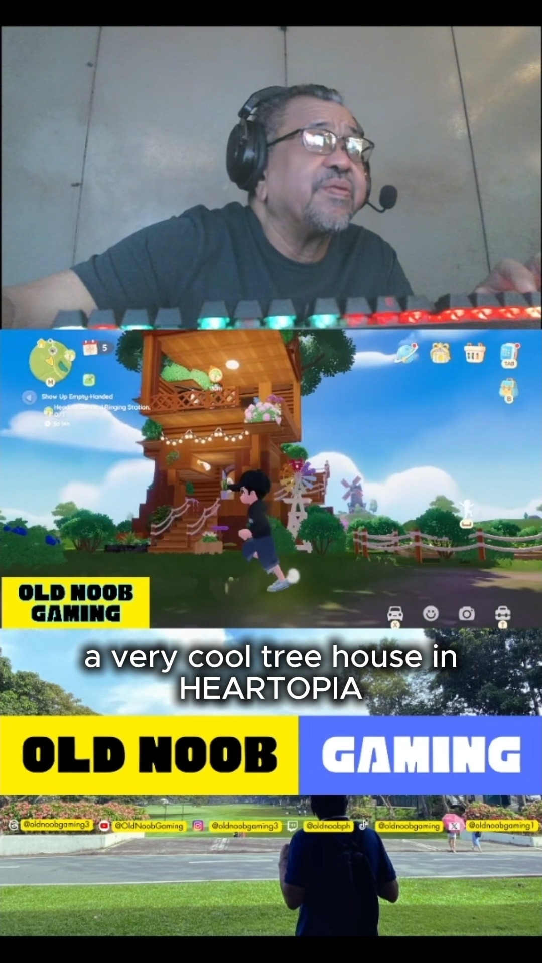 Cool tree house (owned by boredrat) in HEARTOPIA sea server. #Heartopia ...