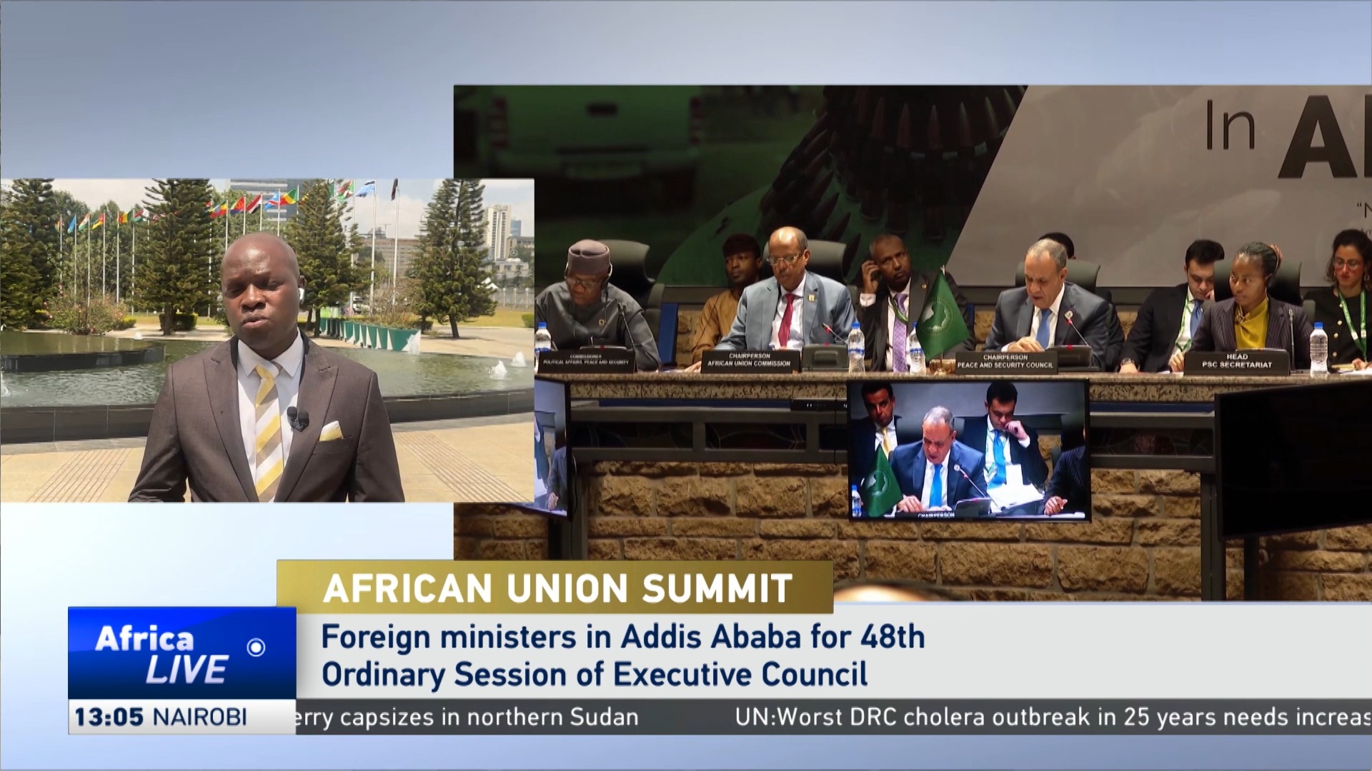Foreign ministers gather in Addis Ababa for AU executive council ...