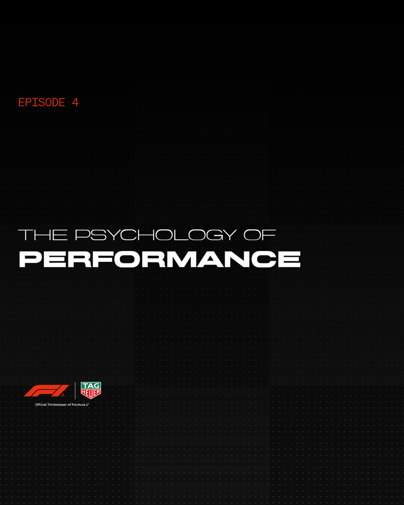 TAG Heuer - The psychology of performance Racing at the... | Facebook
