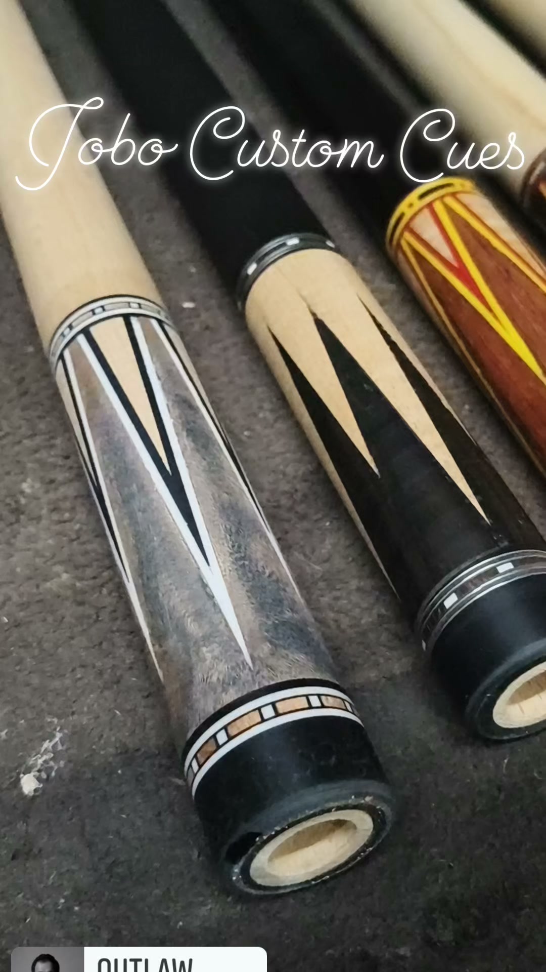 フィリピン製 Custom Cue by Bong Nidao JOBO Custom Cues by Bong Nicdao | Angeles City
