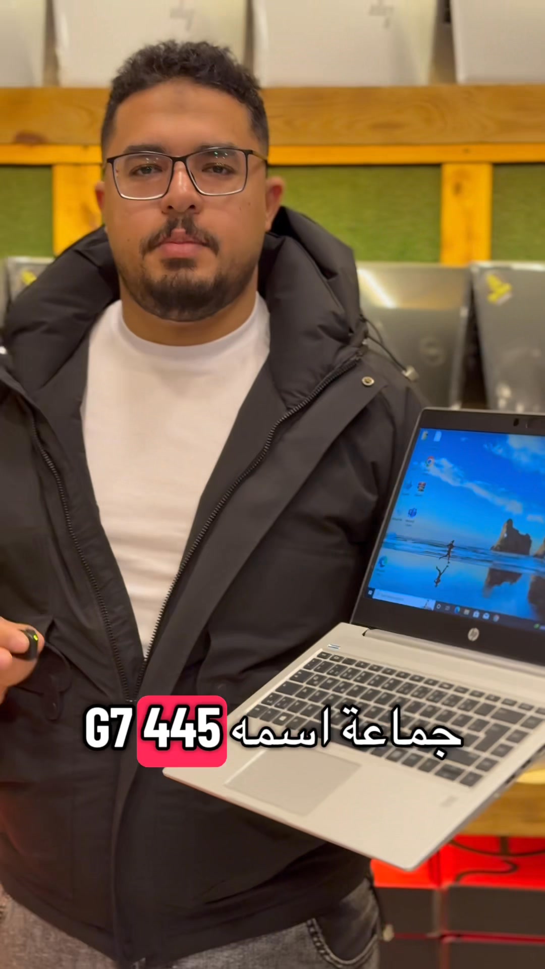 Hp ProBook 445 G7 11,500L.E 😍. #عروض_لابات #laptop #computer