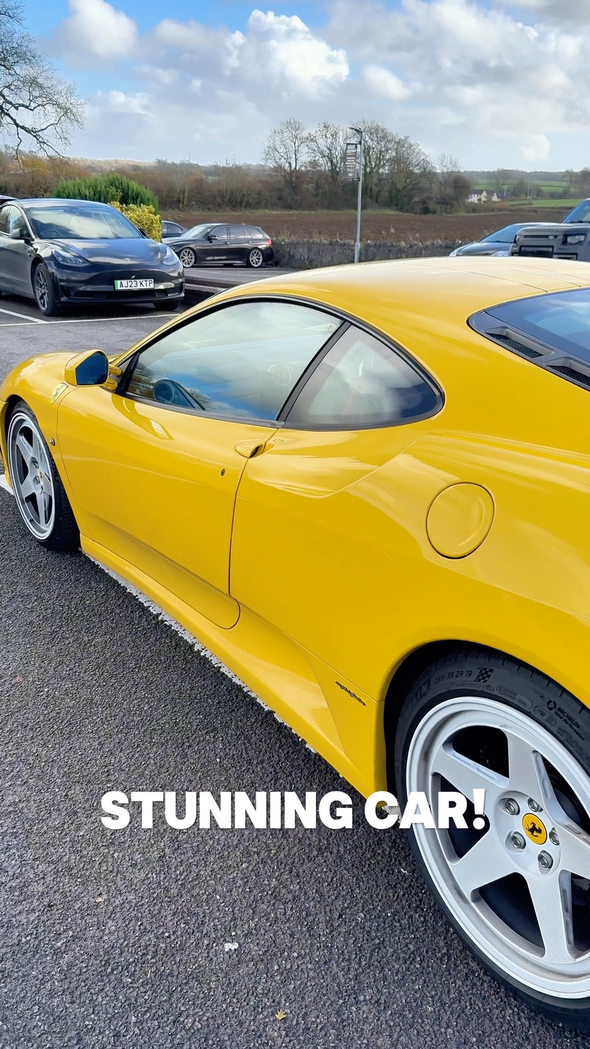Beautiful Giallo Modena Ferrari 430 F1 with Recaro Race Seats! #ferrari ...