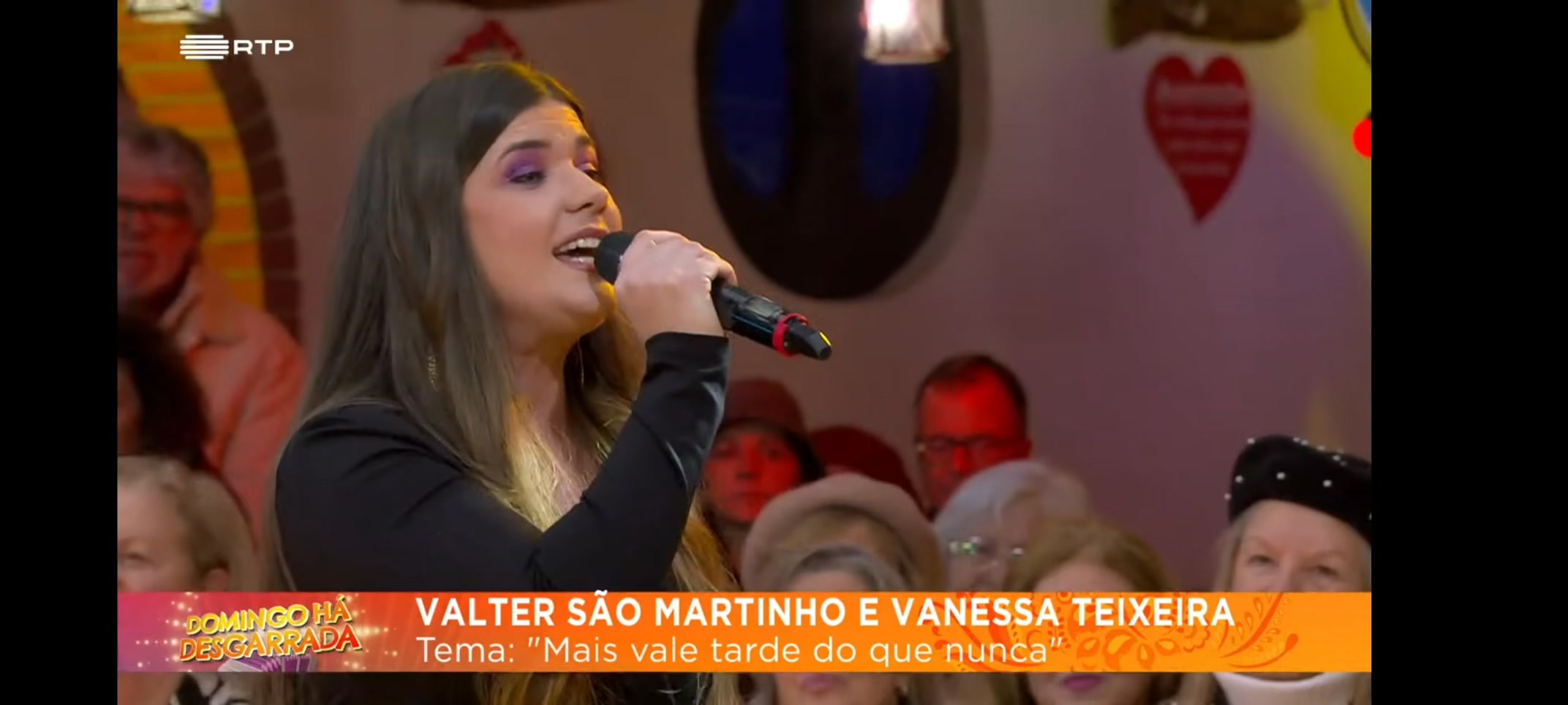 Valter São Martinho e Vanessa Teixeira -Tema Mais vale tarde do que ...