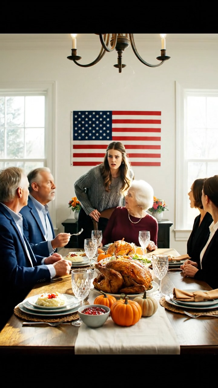 At my parents’ Thanksgiving table, my mother toasted my sister’s law ...