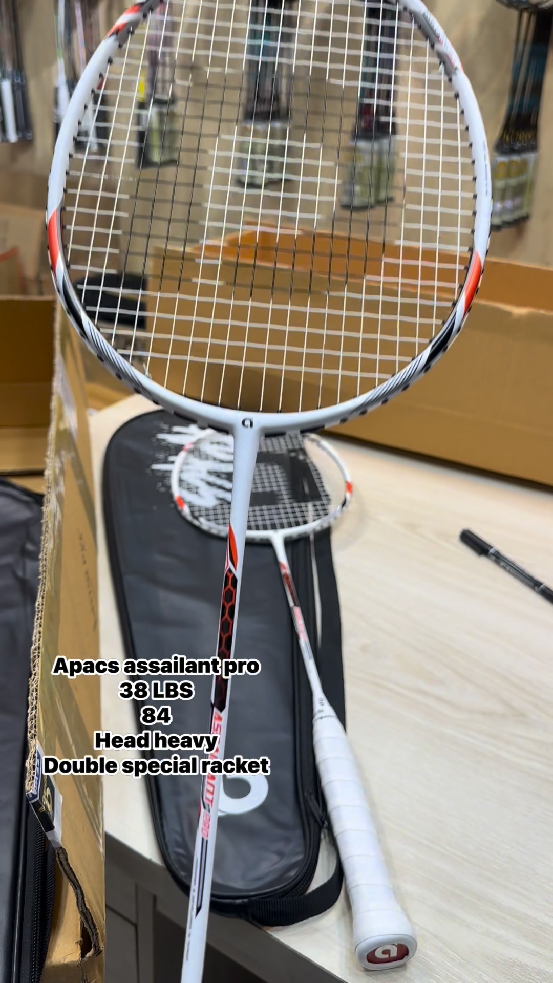 Apacs assailant pro . Professional racket ️ | Ashuganj online badminton ...