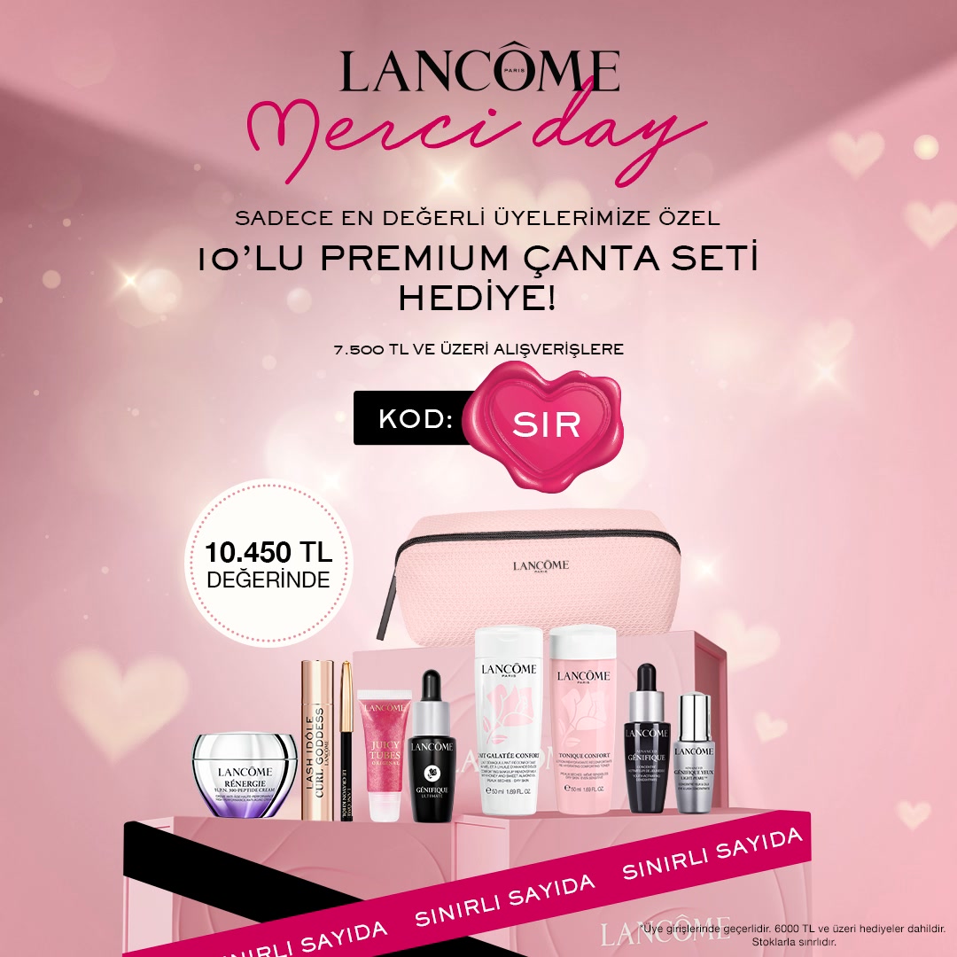 10'lu Çanta Seti Hediye💝 | Lancôme