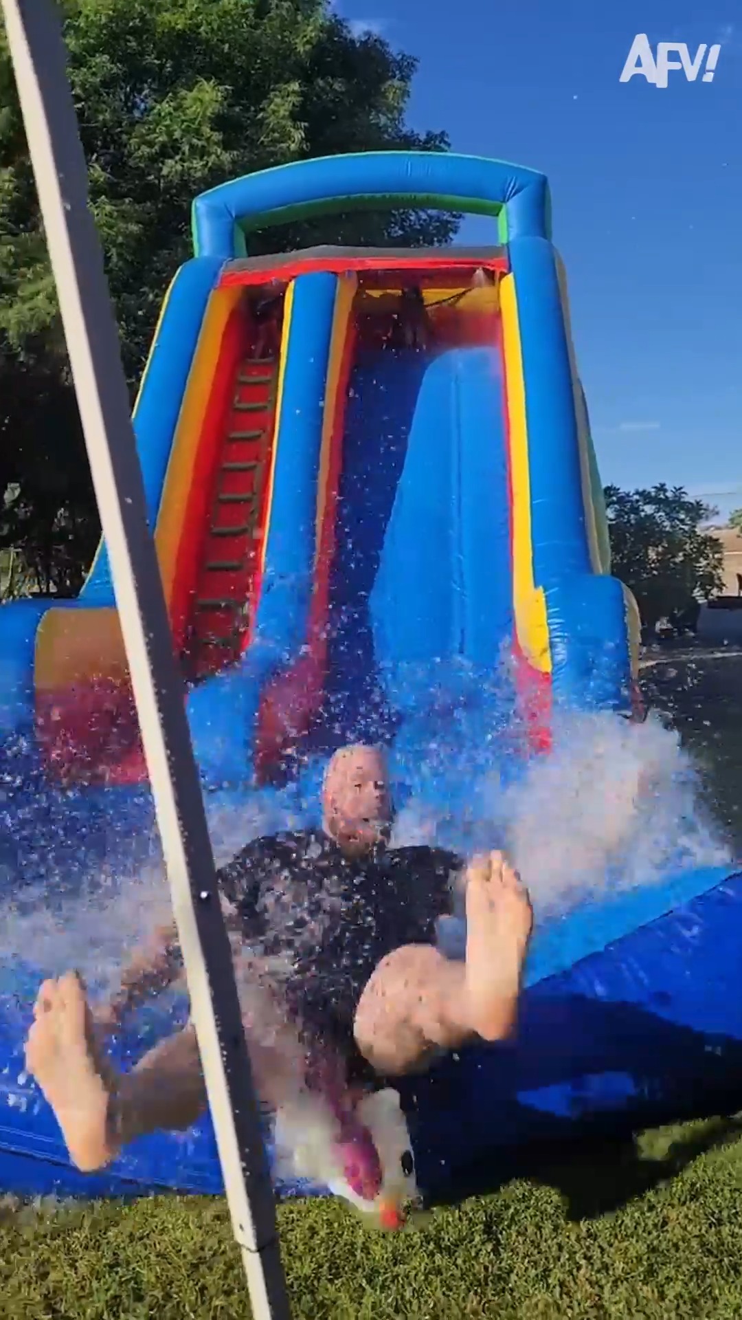 What beats a waterslide?! 🤣 #afv #fail #funny | America's Funniest Home ...