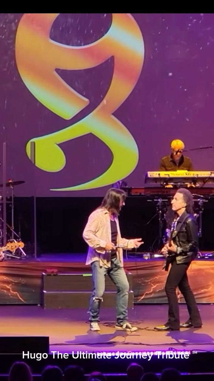🎤 Fresh off his guest appearances with Journey in Japan, Hugo