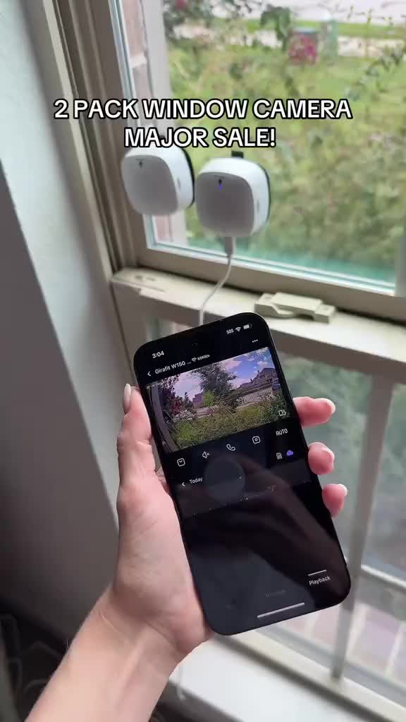 Protect your home effortlessly with the SakerPlus Smart 2K Window ...