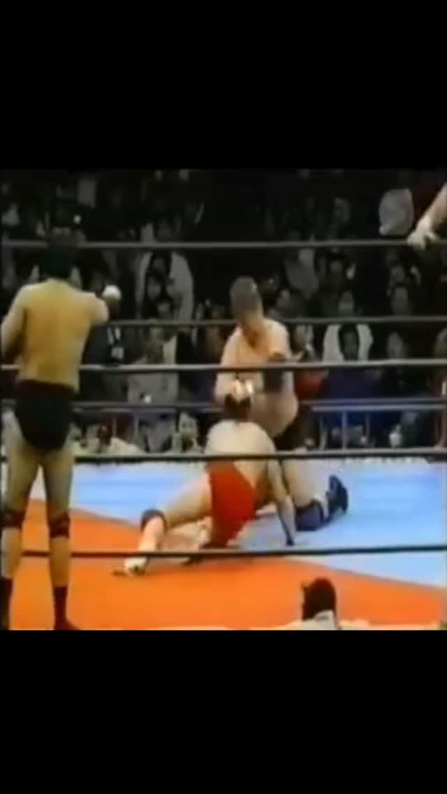 All Japan Stan Hansen Dan Spivey vs Kenta Kobashi Jumbo Tsuruta