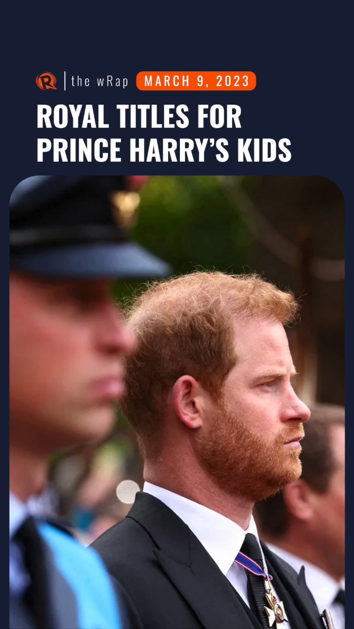 Prince Archie and Princess Lilibet Royal titles for Prince Harry’s