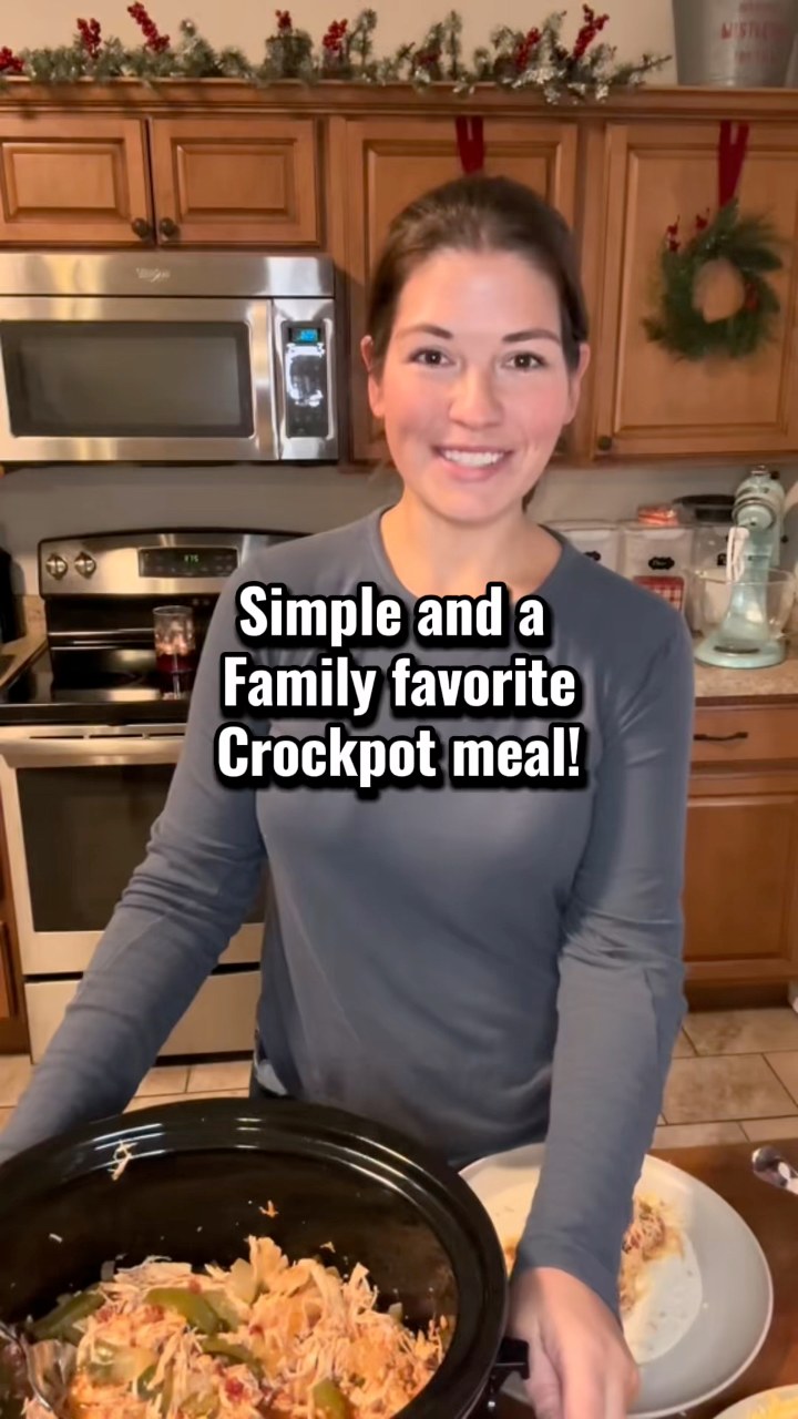Simple and a family favorite! Crockpot fajitas! If your kids don’t like ...