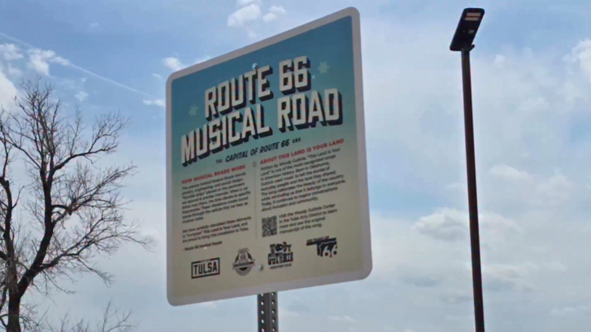 Tulsa opens Oklahoma's first musical road on Route 66 with 'This