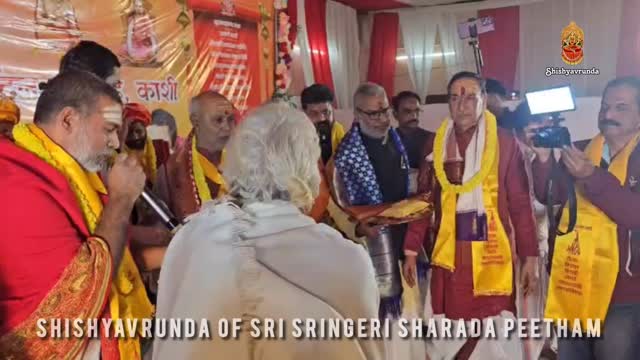 Kashi honours 19-year-old Vedamurti Devavrat Rekhe for historic ...