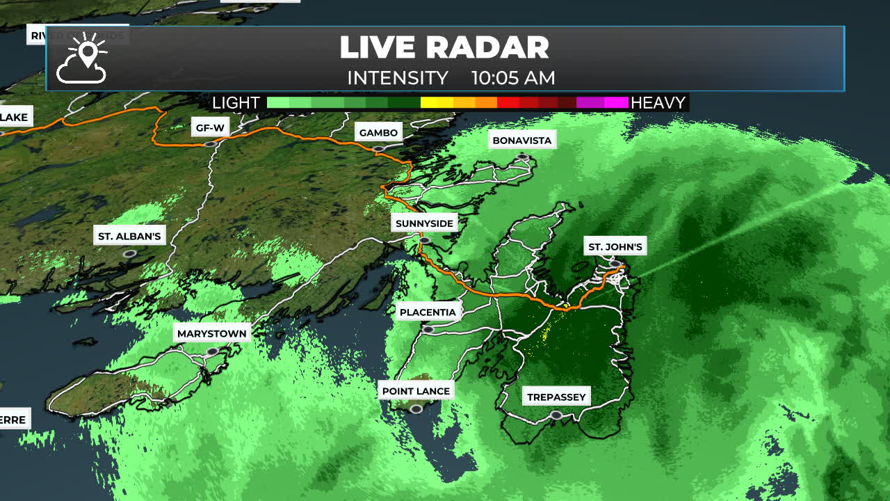 RADAR LOOP | FEB 22, 2026 This is a 6-hour loop of the radar imagery ...