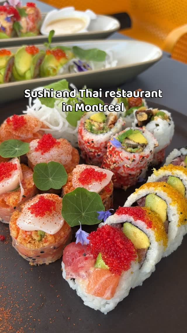 Love sushi? 🇯🇵 🍣 and thai food? 🇹🇭 🍲 this is for you! , ., 📍Shushu  bar á poke + sushi, 2360 R. Notre Dame O, Montréal, ., I gotta say, every  item was a hit! Flavours were delicious and this meal ...