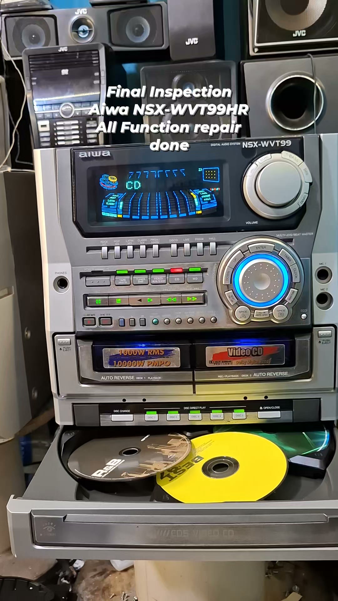 🎶AIWA / EXCELIA XD-001 DAT Recorder 🎶 Another first generation