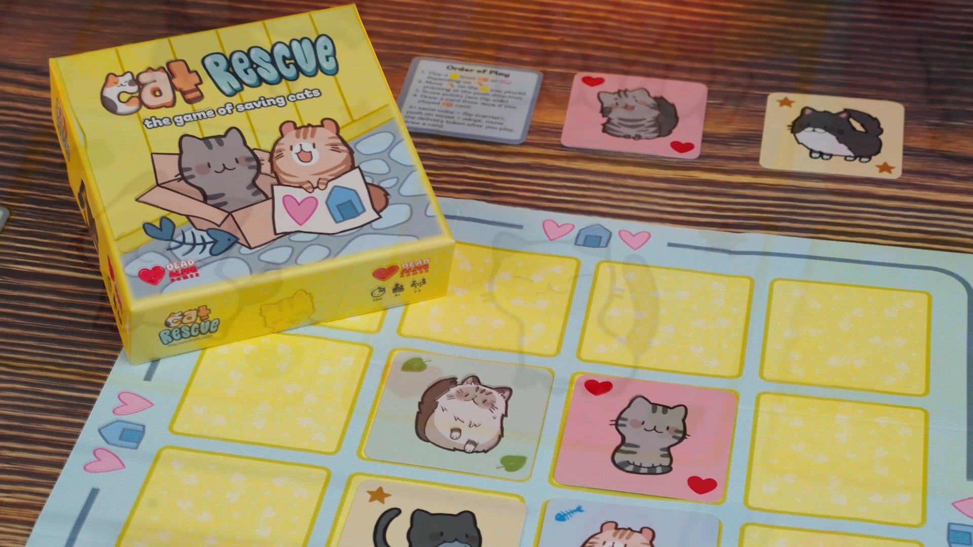 The beloved cooperative card game Cat Rescue is back with an exciting ...