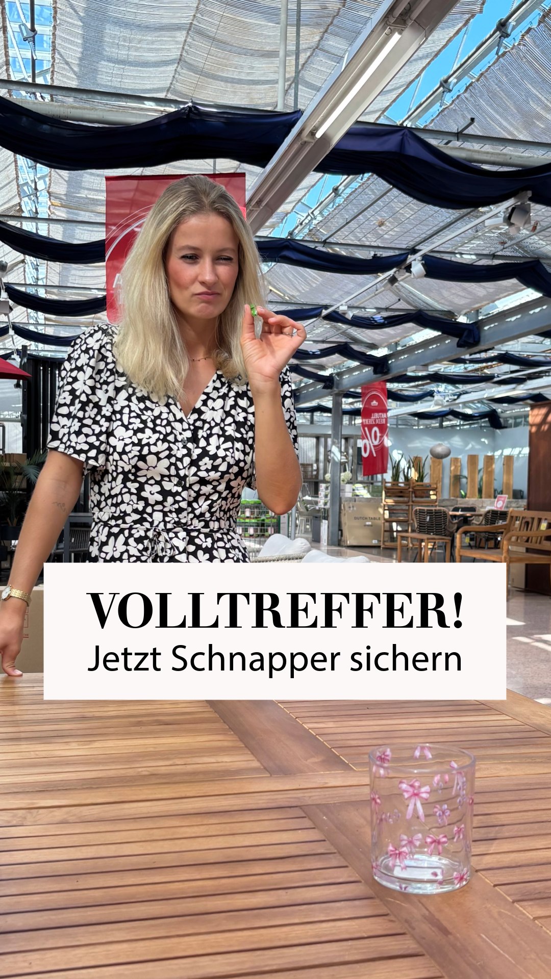 Wenn du auch noch Deko für deinen Garten oder deine Terrasse brauchst, dann ist jetzt der richtige Shopping-Moment! 🔥 #dehner #deko #challenge #sale #meindehner