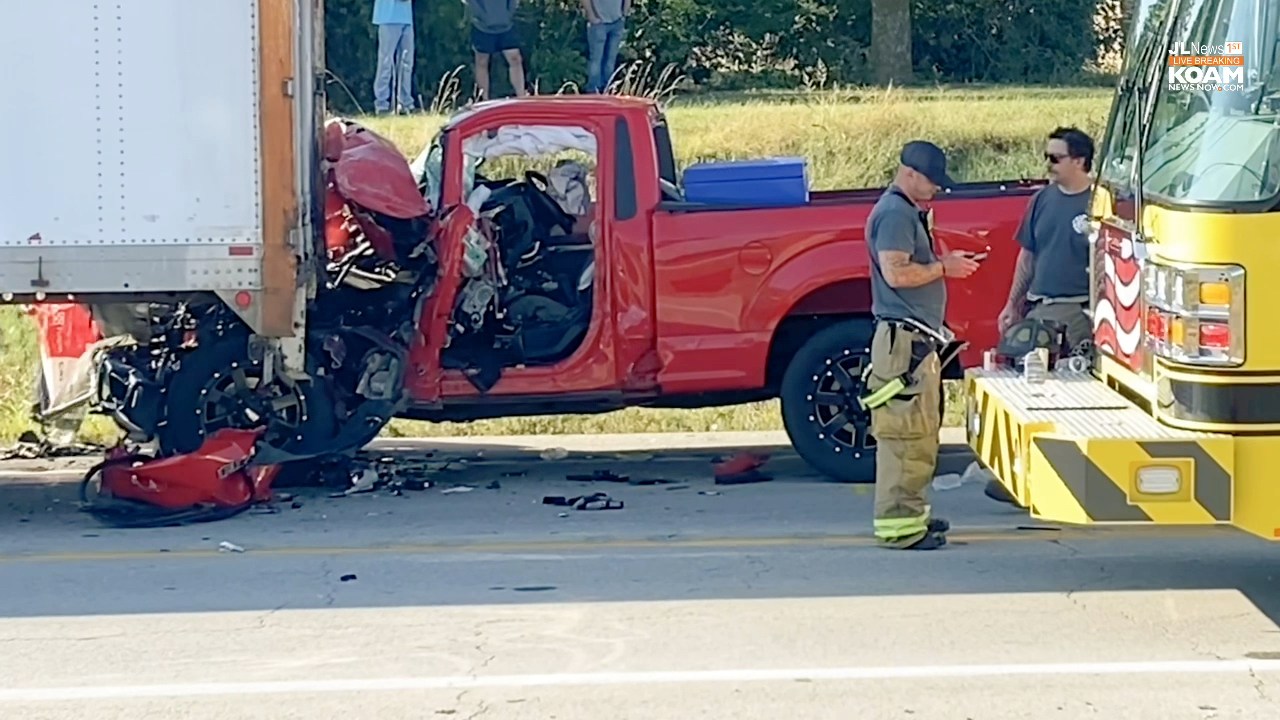 Pickup rear-ended tractor-trailer at highway speeds Friday on Mo-96 ...