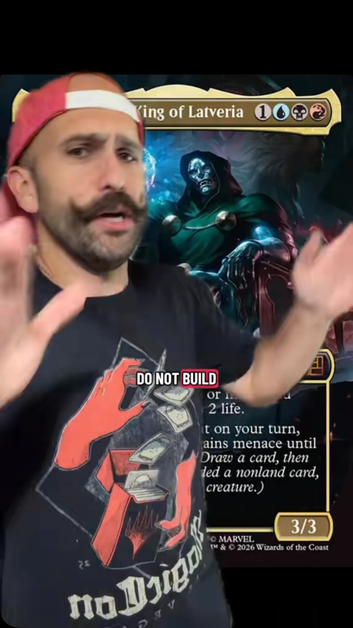 I saw a video and a photo of the Doctor Doom Counterspell Secret