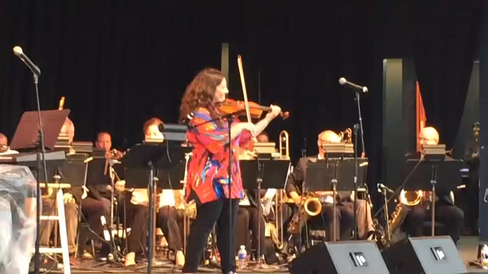 From July 2016 when I got to play with the fabulous Ron Paley Big Band ...