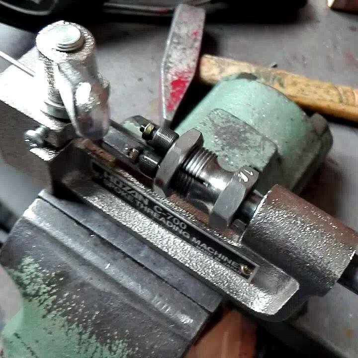 FASI - Cyclo Tools Tl07836 Strumento Per Filiera Raggi Bicicletta, Testina Non Inclusa, Grigio