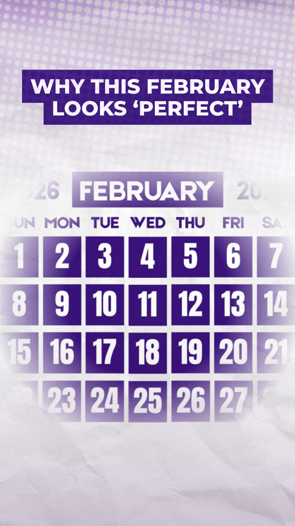 Check your calendar, ano ang napapansin mo this February? Mayroon ...