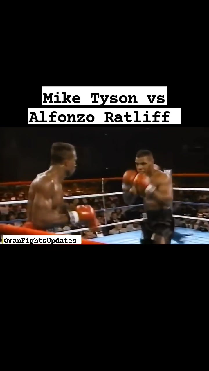 Mike Tyson defeated Alfonzo Ratliff by TKO in the second round on