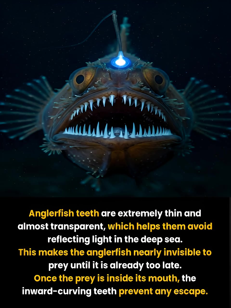 In the deep ocean, even the smallest reflection of light can reveal a ...