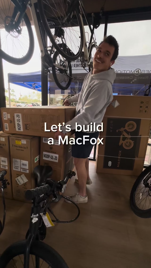 MacFox build #ebike #macfox | Rides N Motion McCormick Ranch, Electric ...