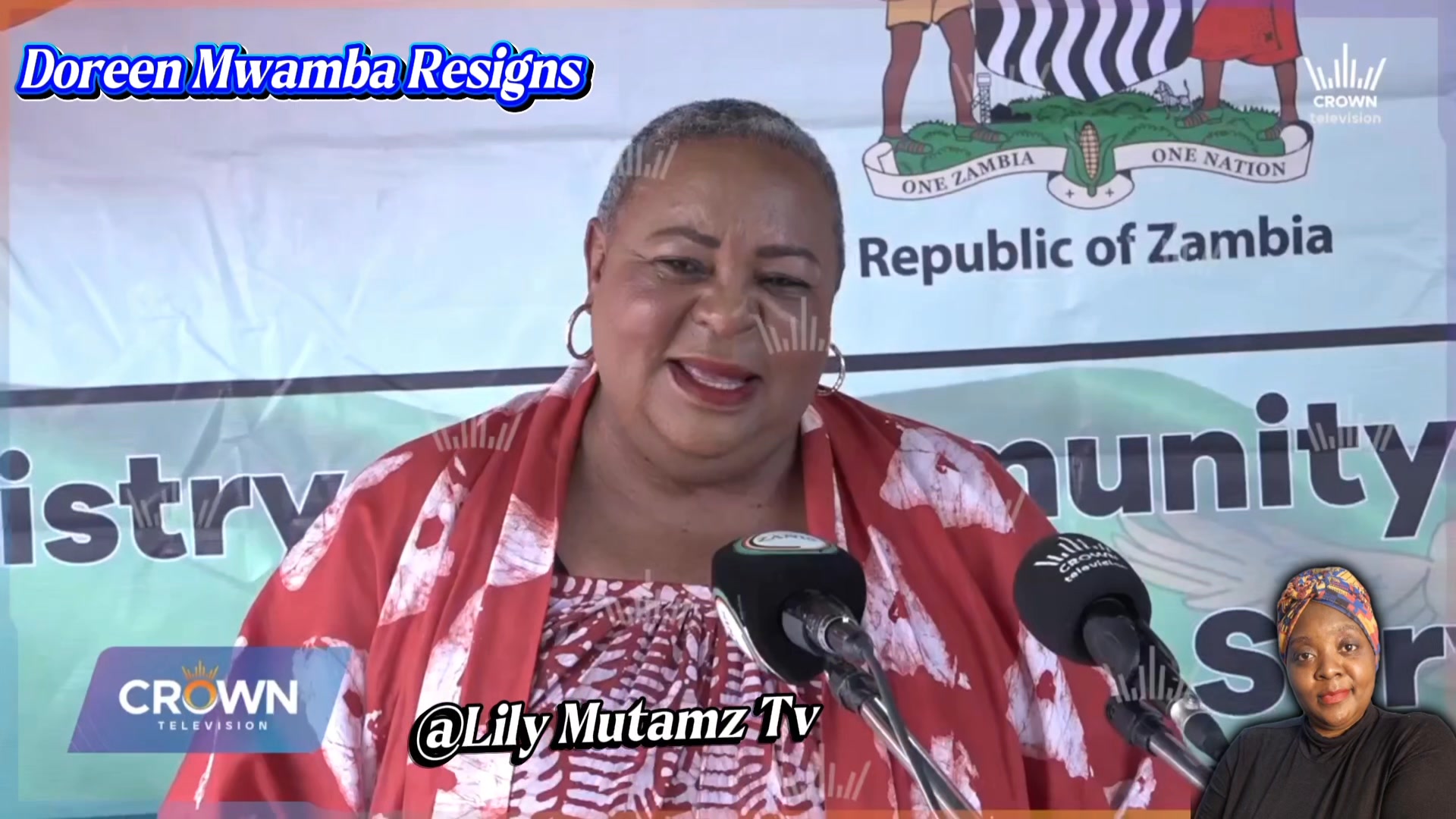 Doreen Mwamba resigns from UPND as she bids fairwell to Politics in May ...