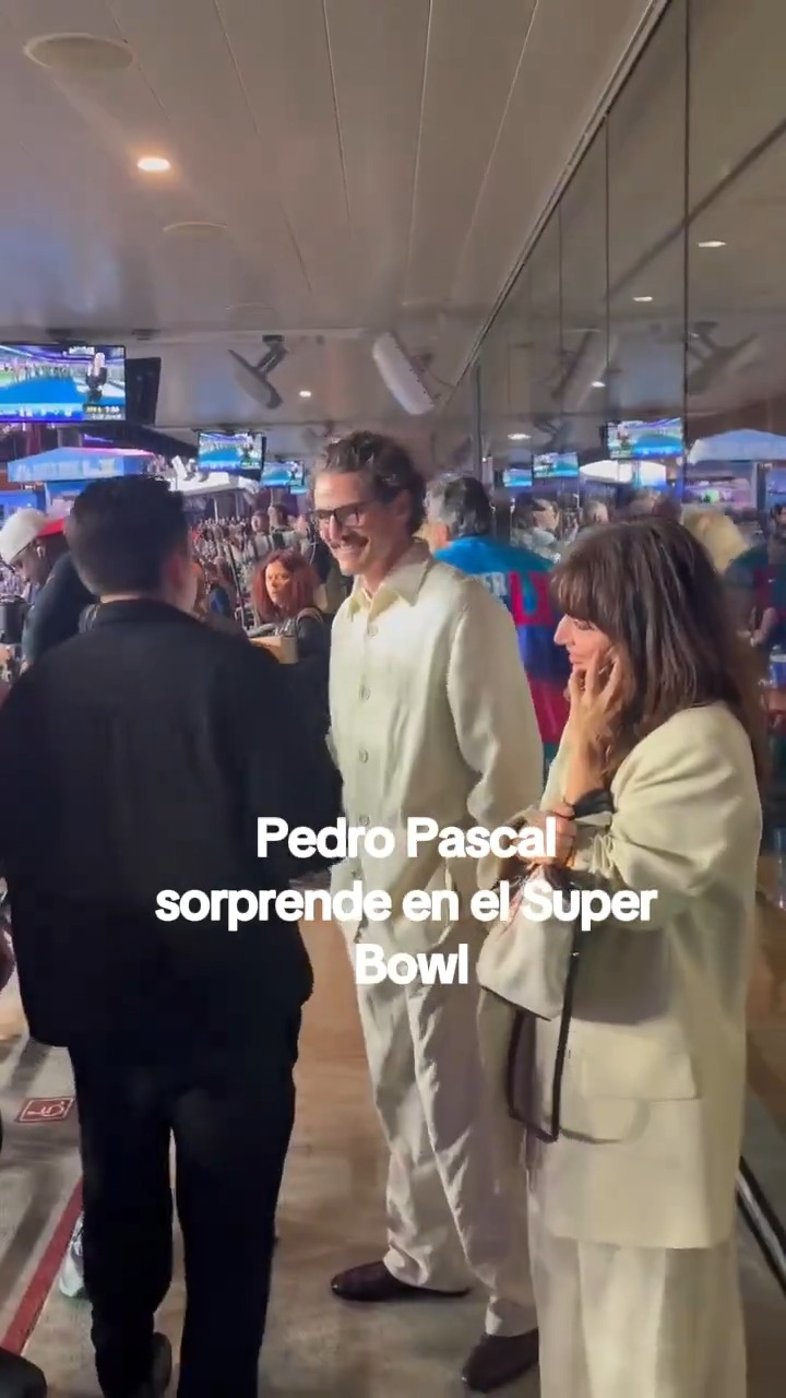 Mira a quién vimos en el #SuperBowl… ¡es #PedroPascal! #BayArea ...