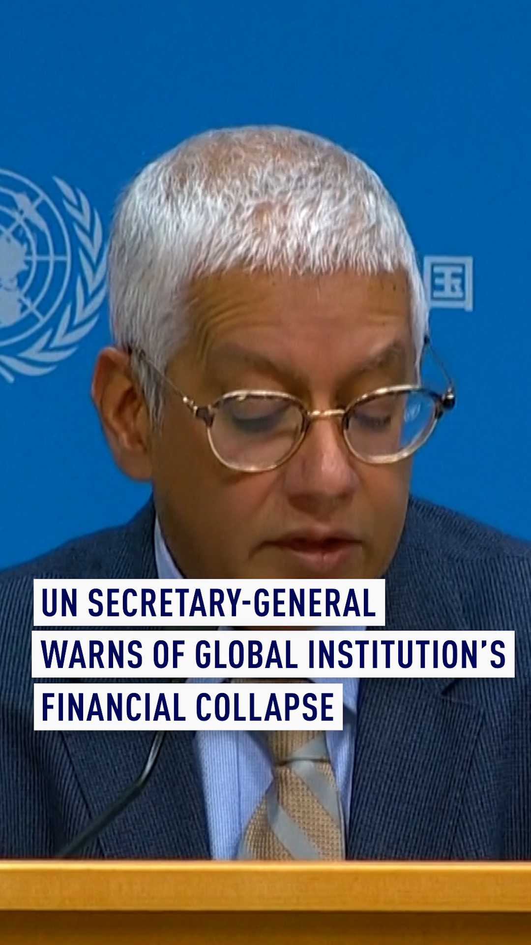 The United Nations is facing an 