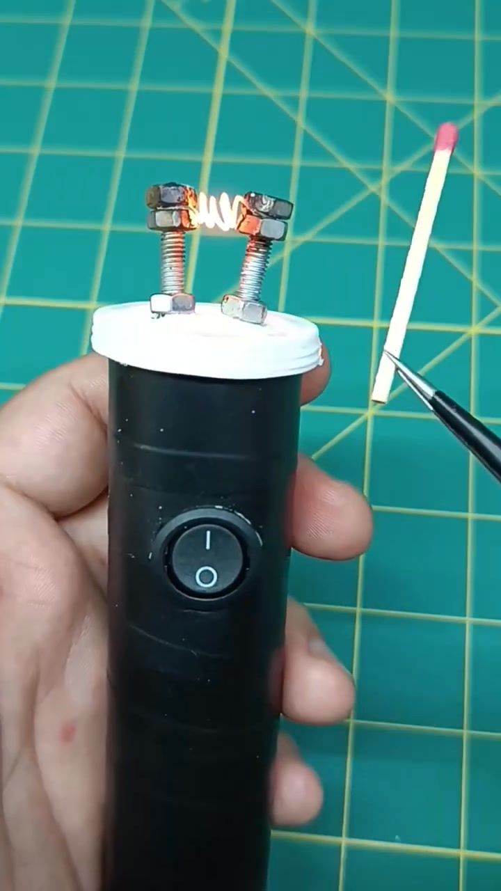 Element wire lighter #project___fb #science #small #information # ...