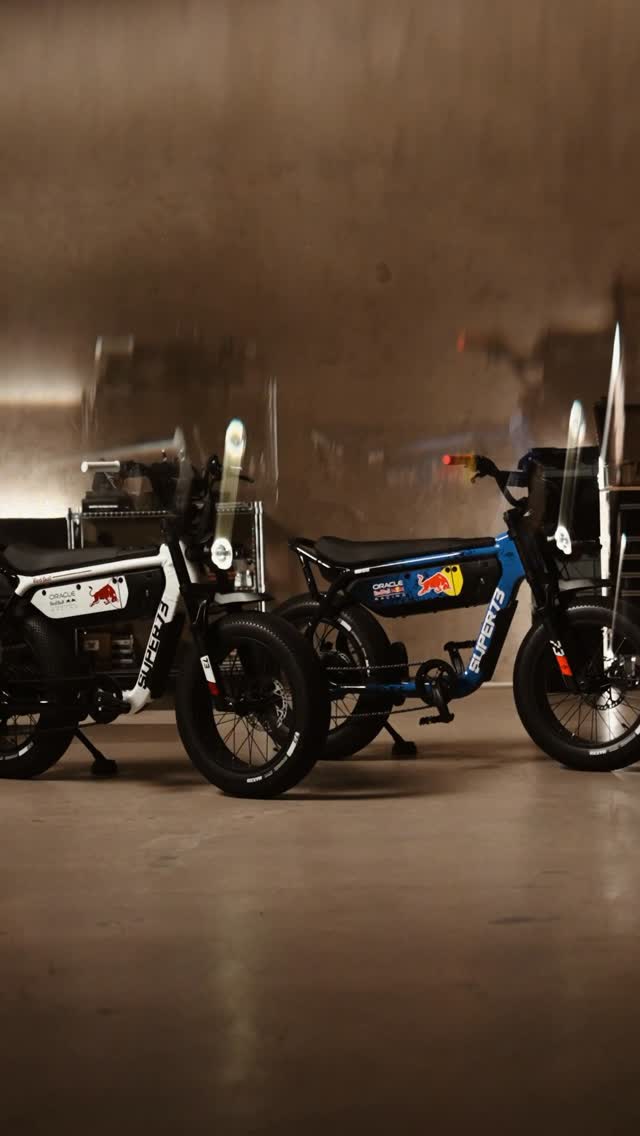 Ready for a victory lap? New SUPER73 x Oracle Red Bull Racing