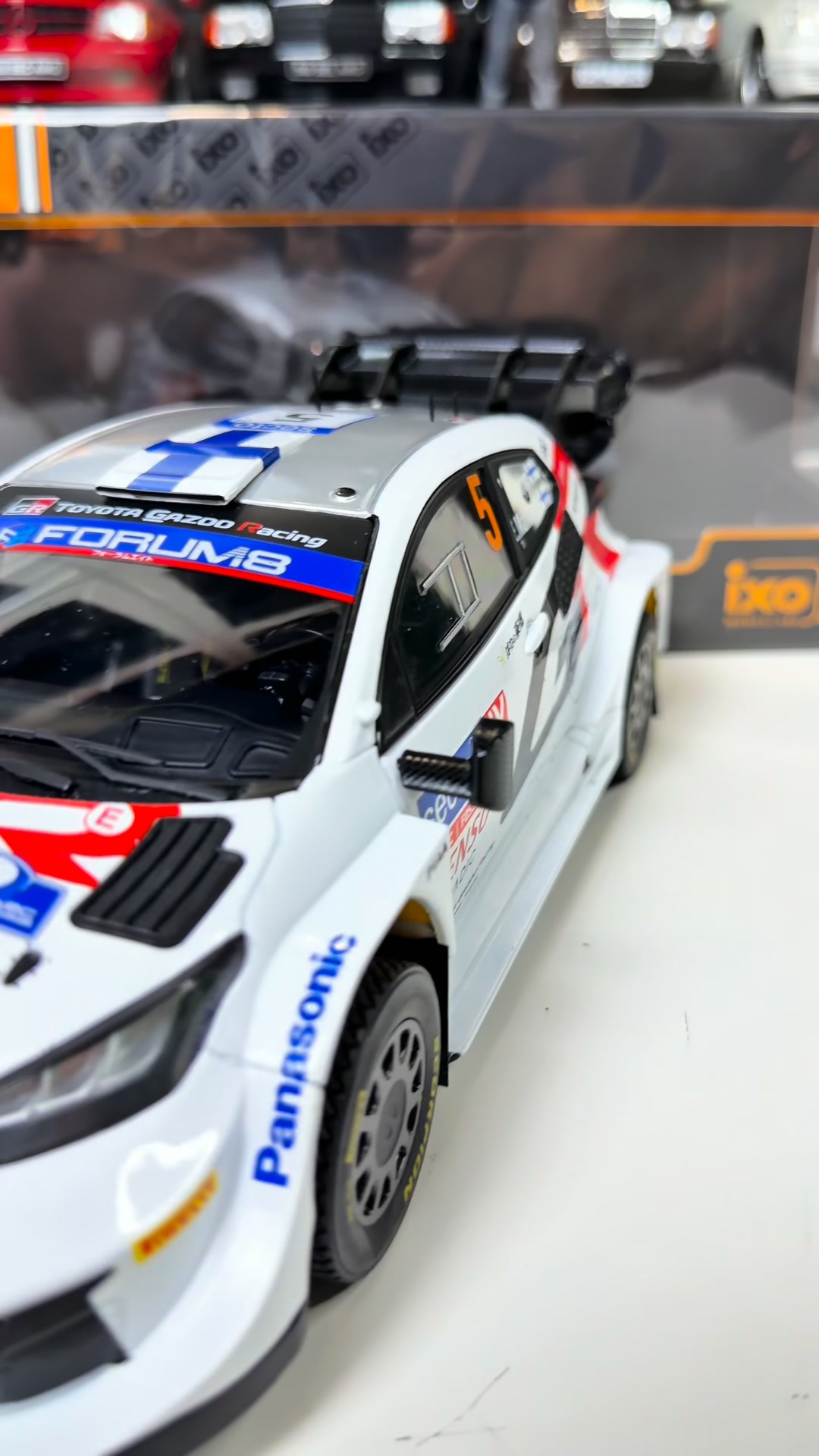 ⚪️ Toyota GR Yaris Rally1 Hybrid (WRC Rally Finland 2024) 📐 1