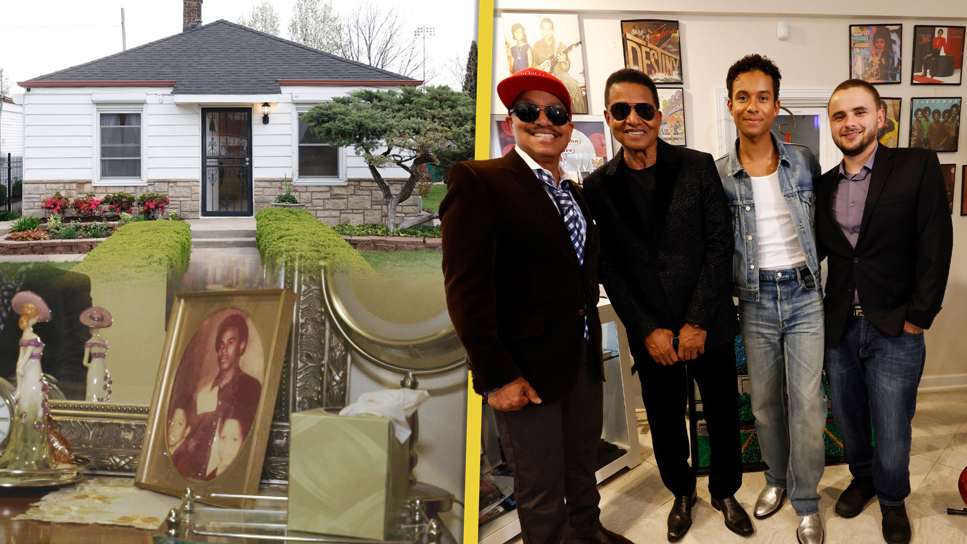 The three surviving members of The Jackson 5 reunite to tour their 