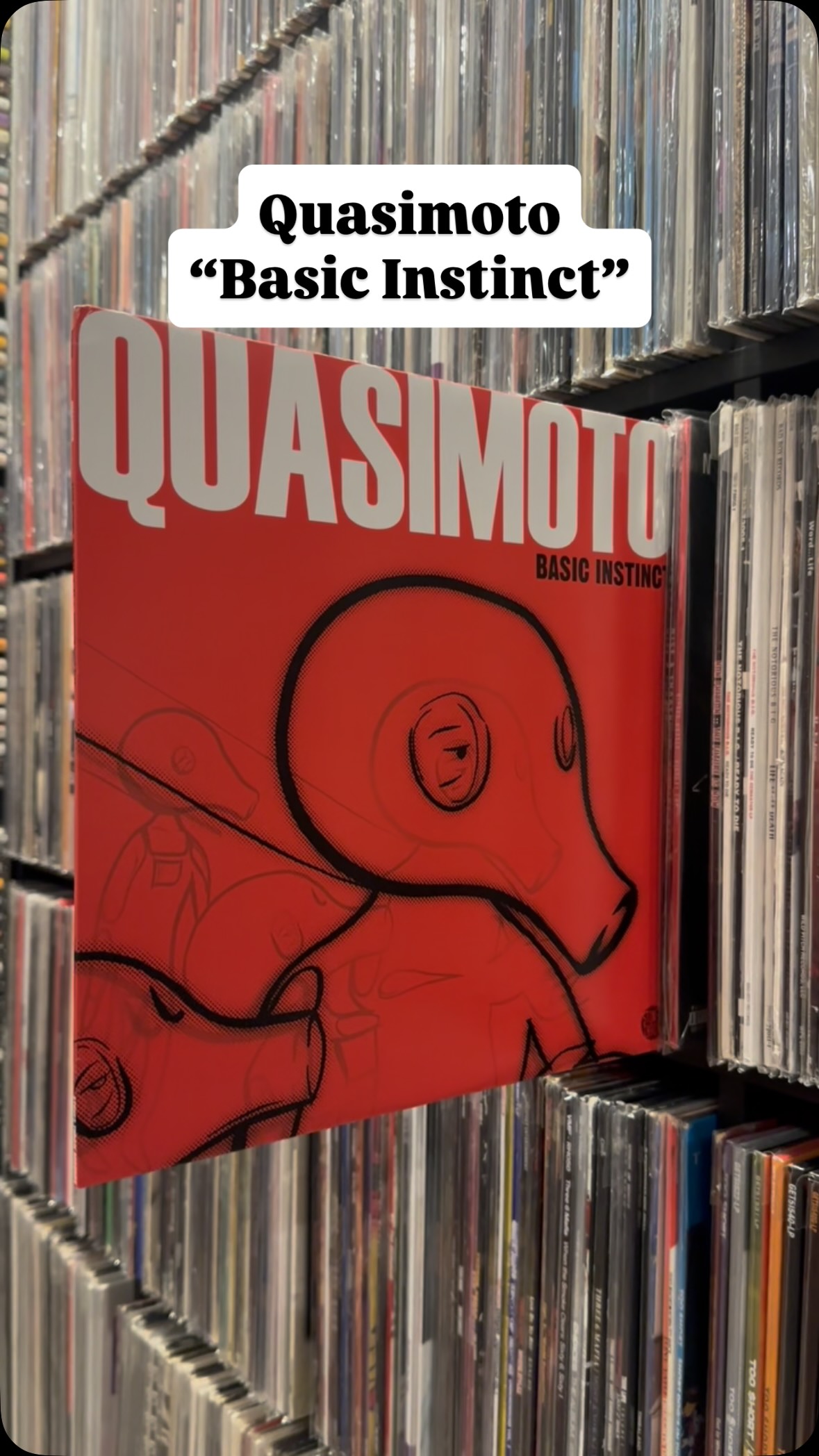 Quasimoto - “Basic Instinct”. Here's a single from Quas' debut