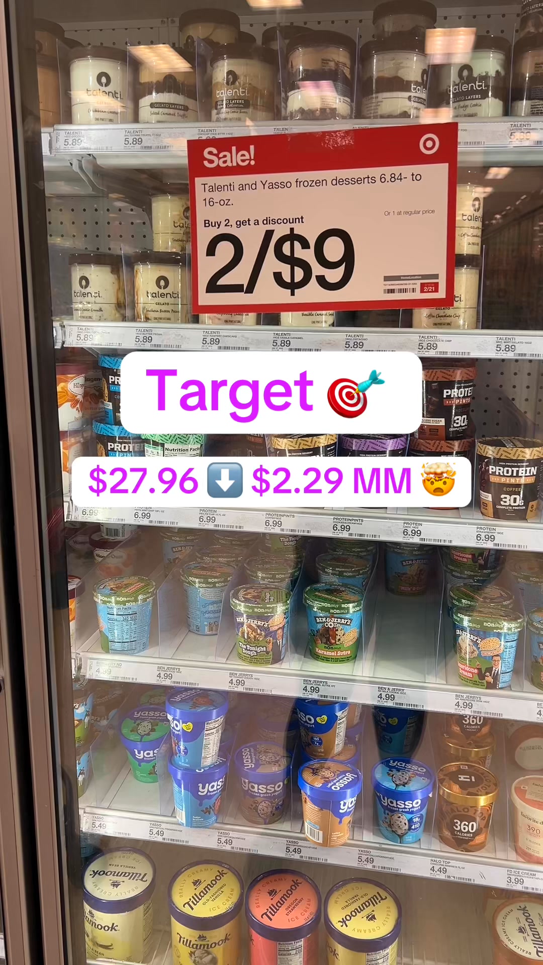 We have a little glitch at Target! Getting paid to take home ice cream ...