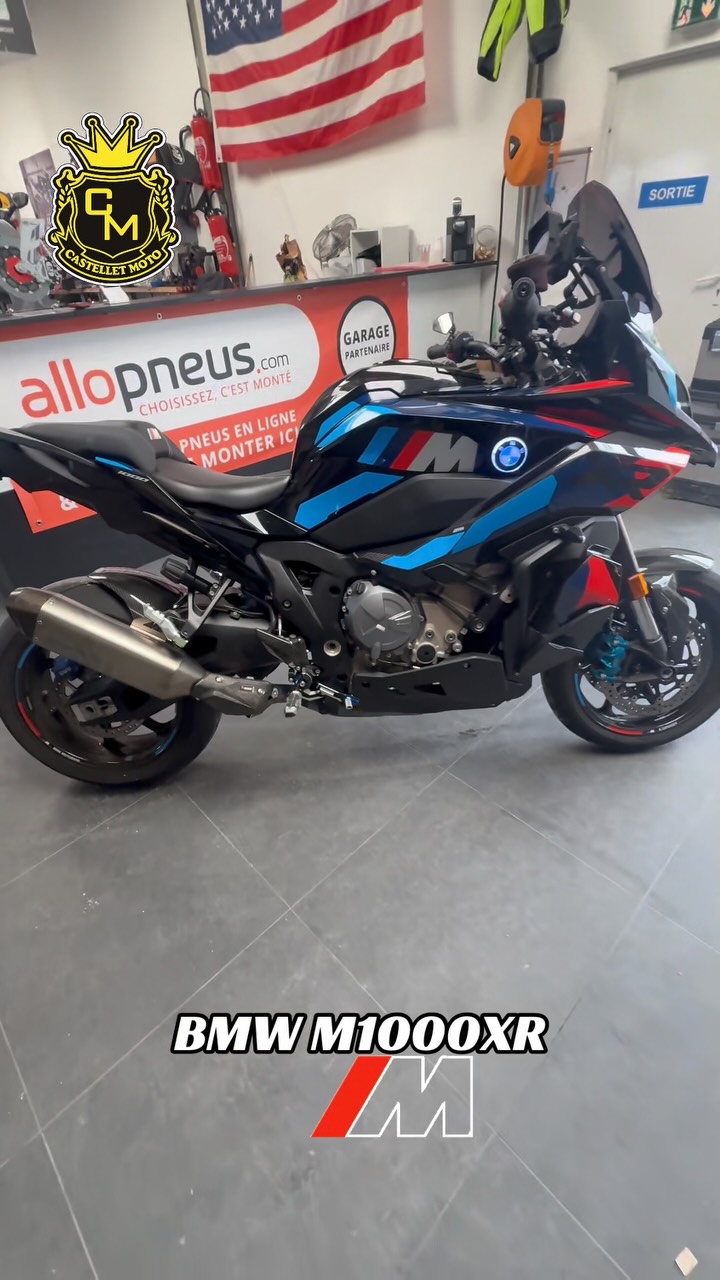 BMW M1000 XR stage 2 ligne complète Akrapovic titane #M1000XR